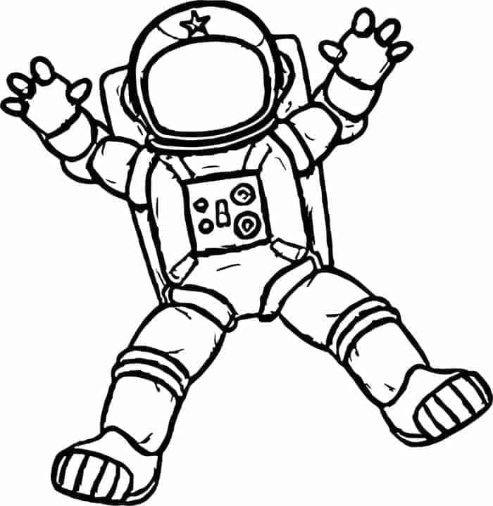 Gratis astronaut voor kinderen