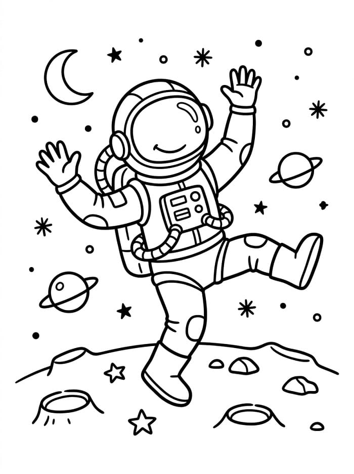 Gratis astronaut