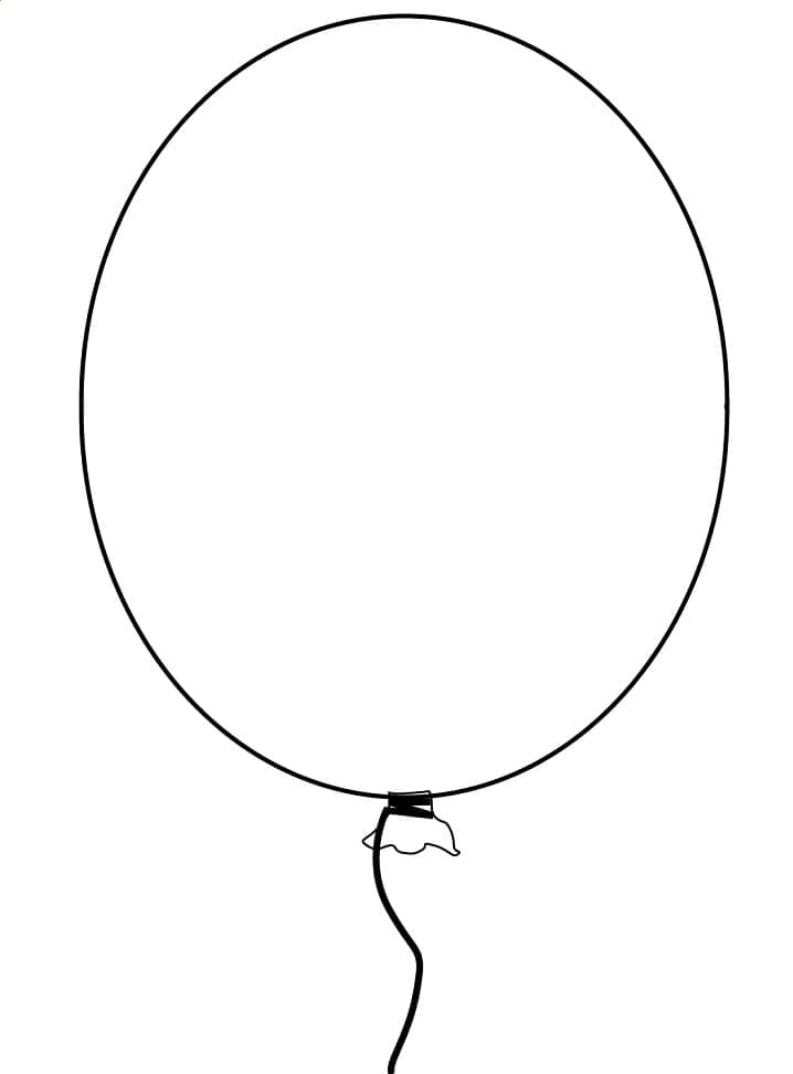 Gratis ballon om te printen