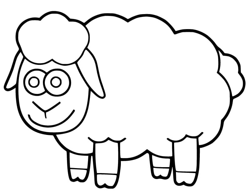 Gratis downloadbaar schaap