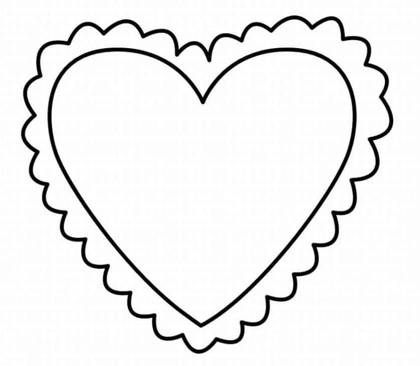 Gratis hart printbaar