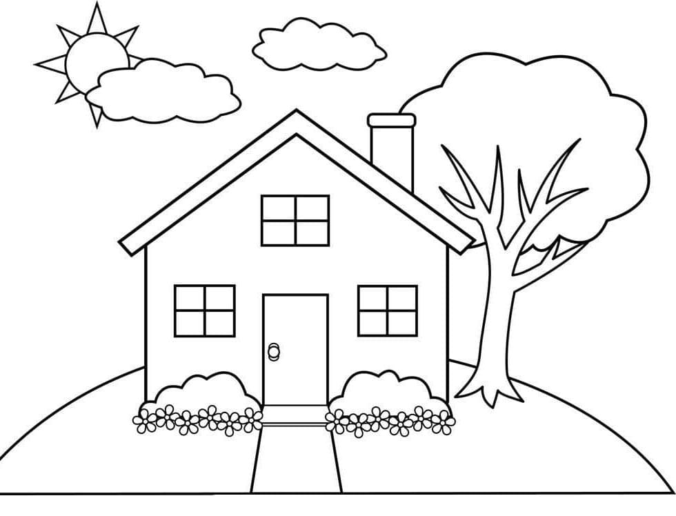 Gratis huis om te printen