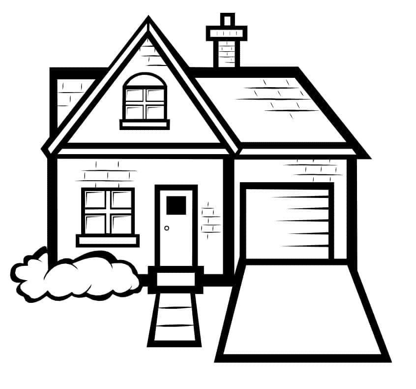 Gratis huis printbaar