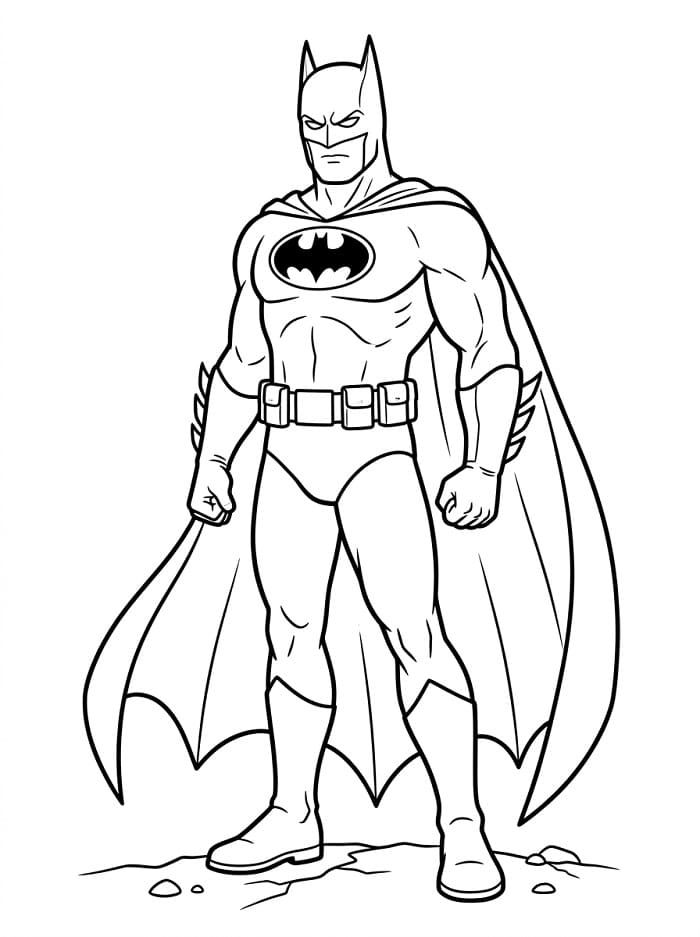 Gratis printbare Batman