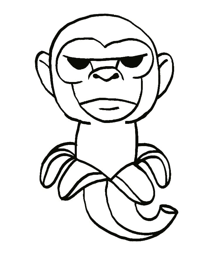 Gratis printbare Chimpanzini Bananini