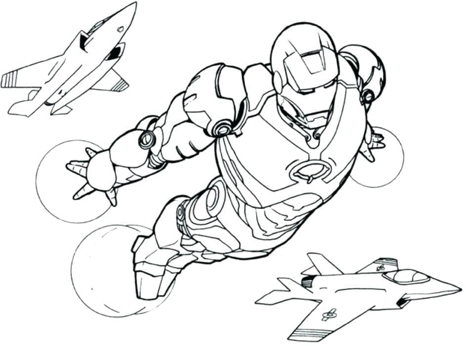 Gratis printbare Iron Man