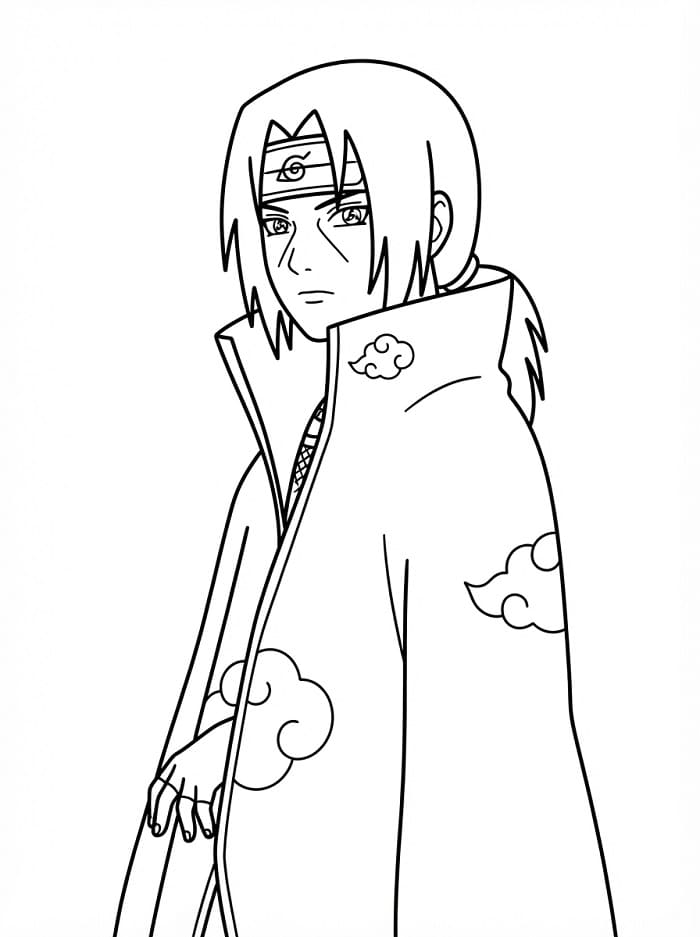 Gratis printbare Itachi