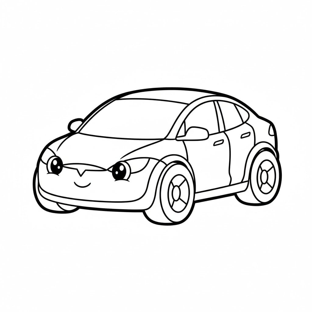 Gratis printbare Tesla