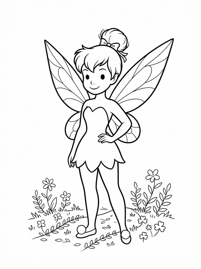 Gratis printbare Tinkerbell