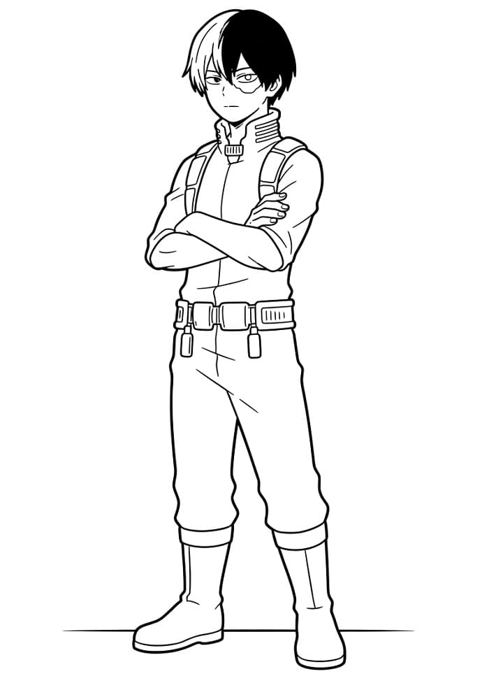 Gratis printbare Todoroki