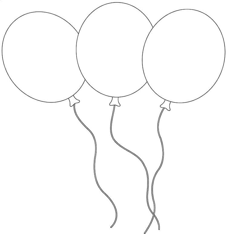 Gratis printbare ballon