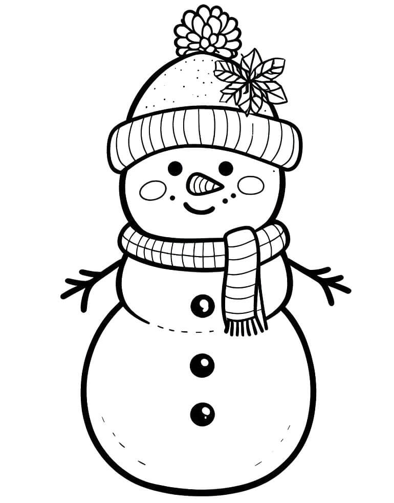 Gratis sneeuwpop afbeelding