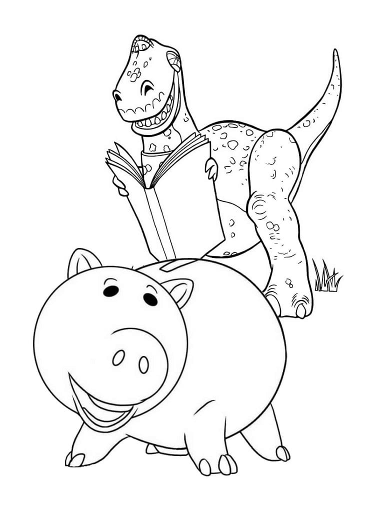 Hamm uit Toy Story 5
