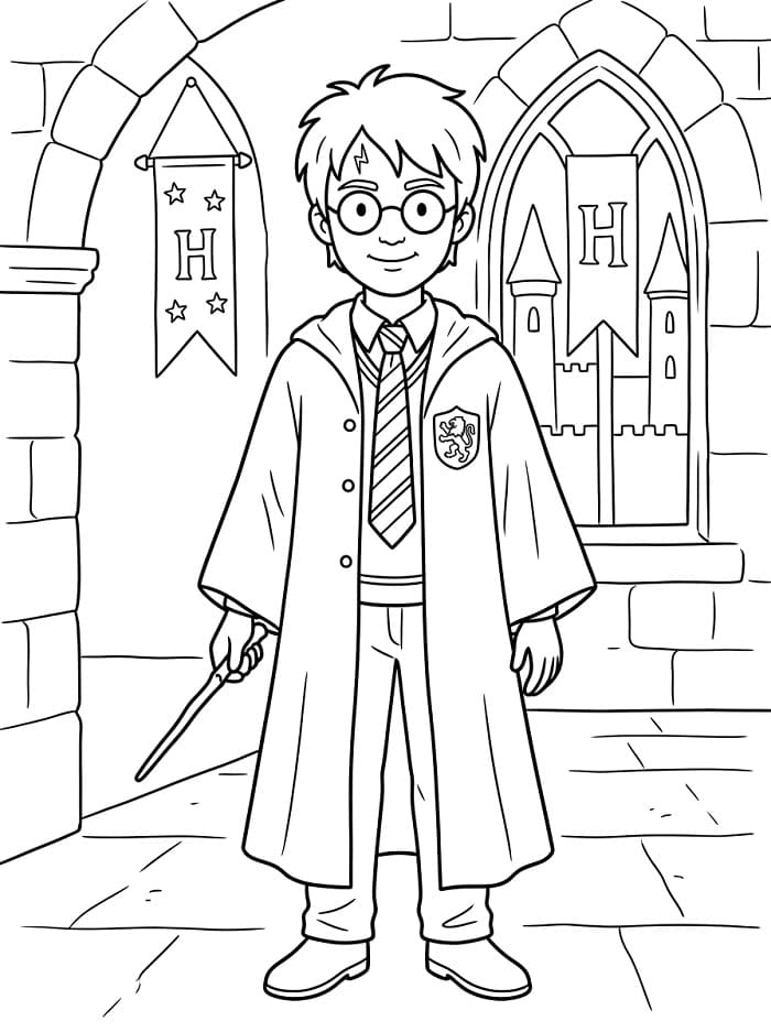 Harry Potter gratis printbaar