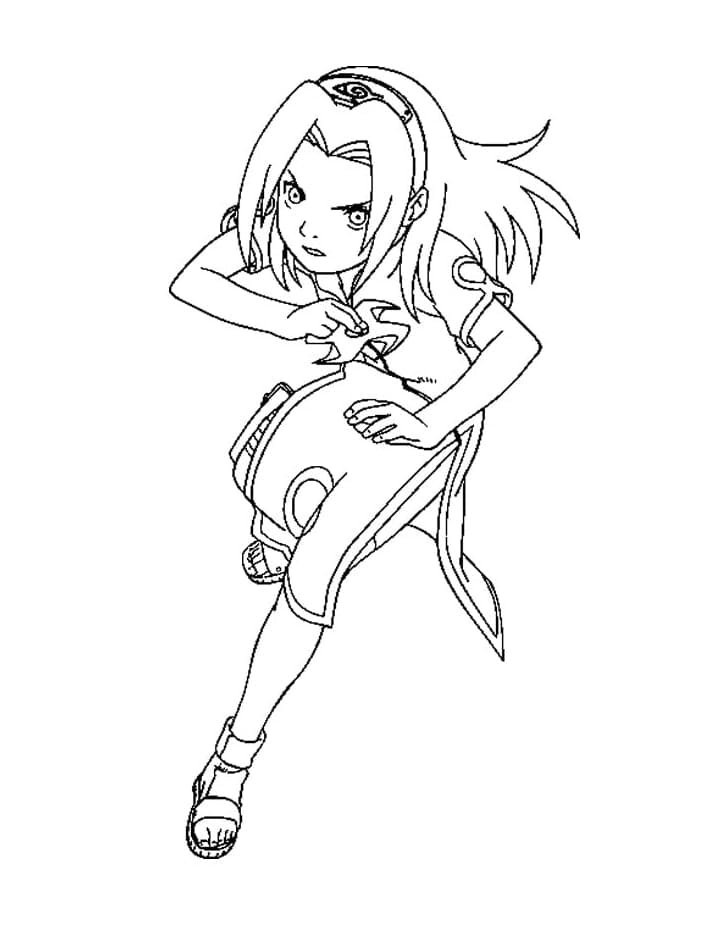 Haruno Sakura gratis te printen