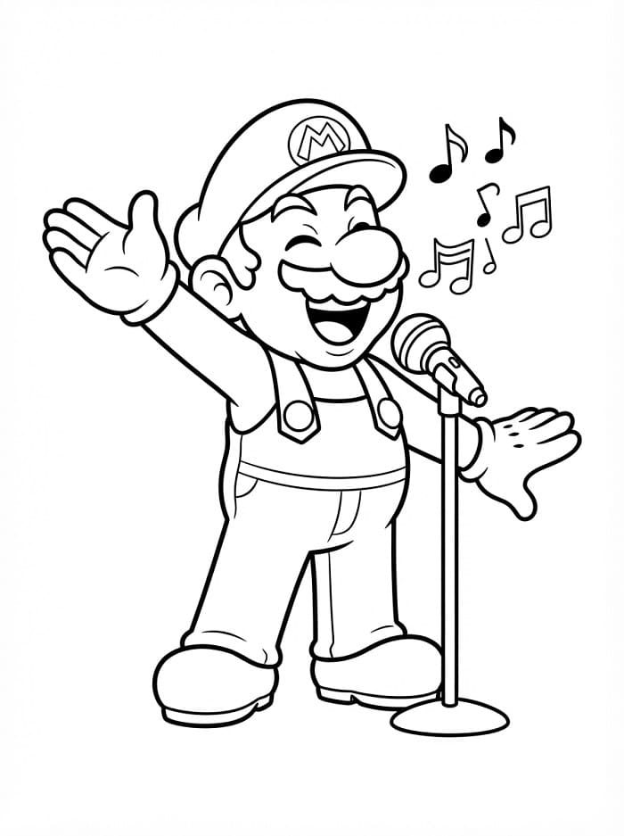 Heel schattige Mario