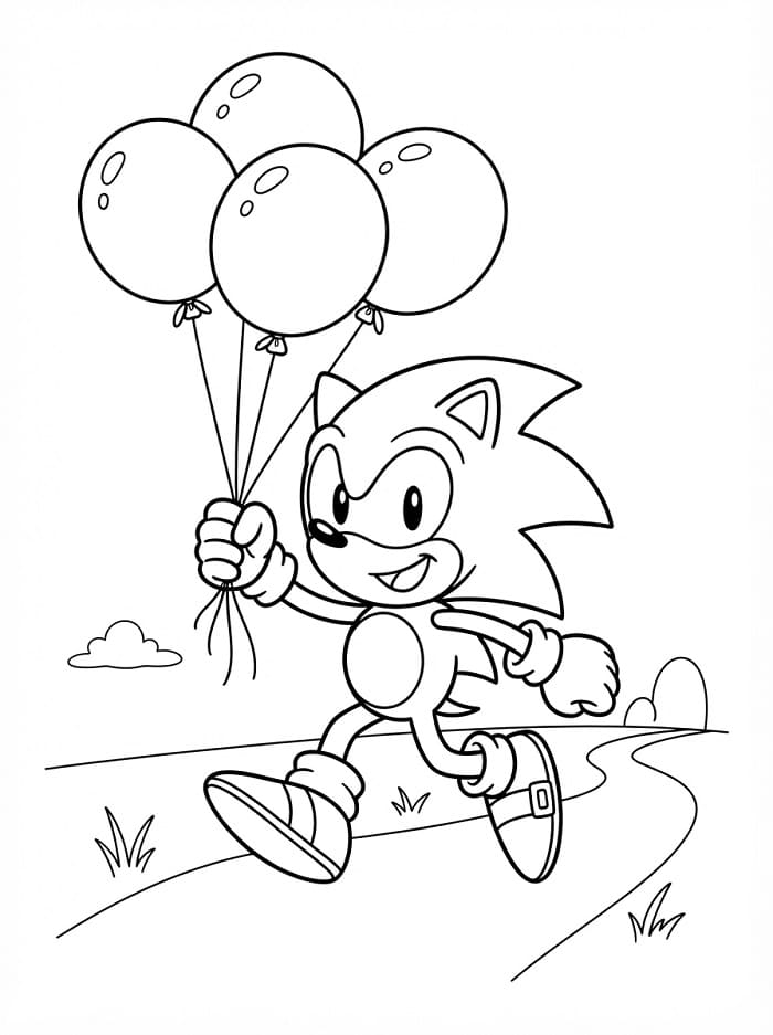Heel schattige Sonic
