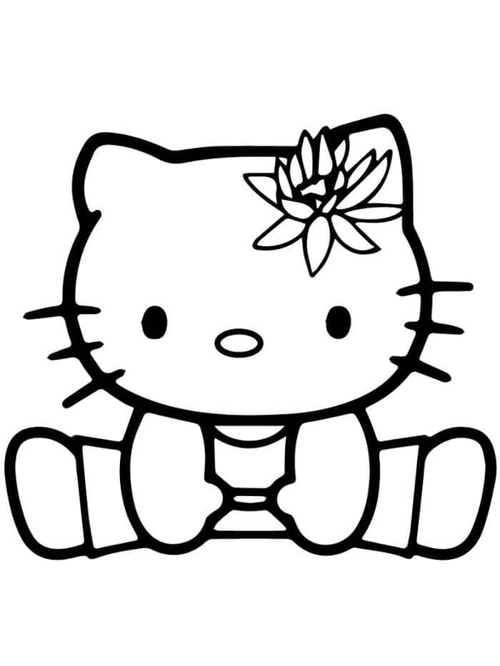Hello Kitty om Uit te Printen