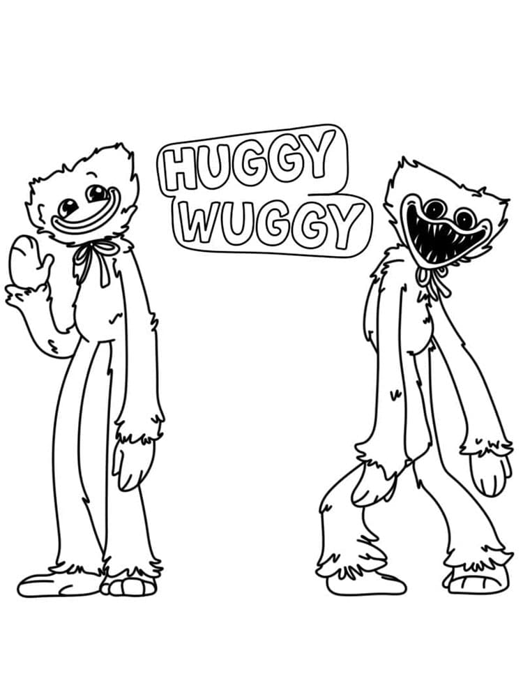 Huggy Wuggy voor kinderen van 3 jaar