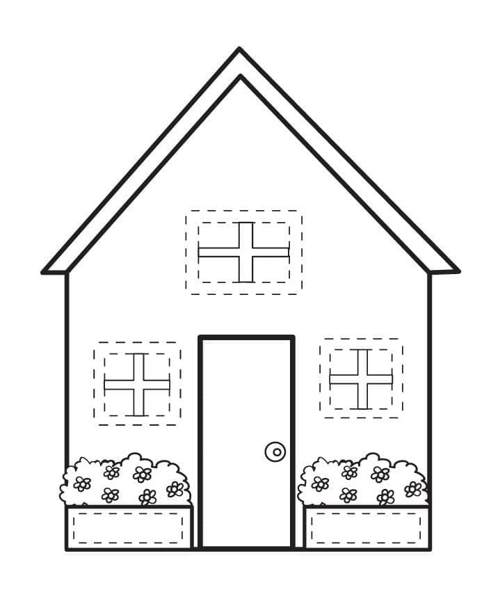 Huis om te printen