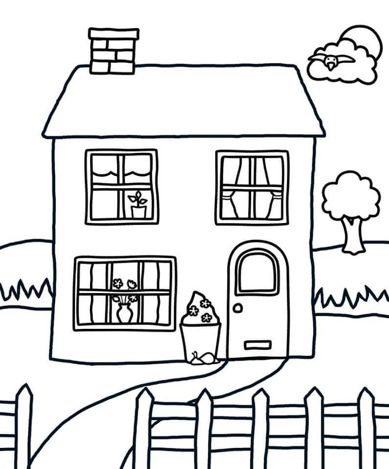 Huis voor kinderen van 1 jaar