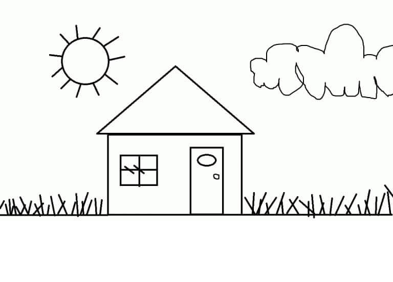 Huis voor kinderen van 5 jaar