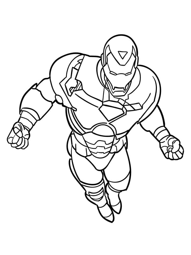 Iron Man afdrukbaar