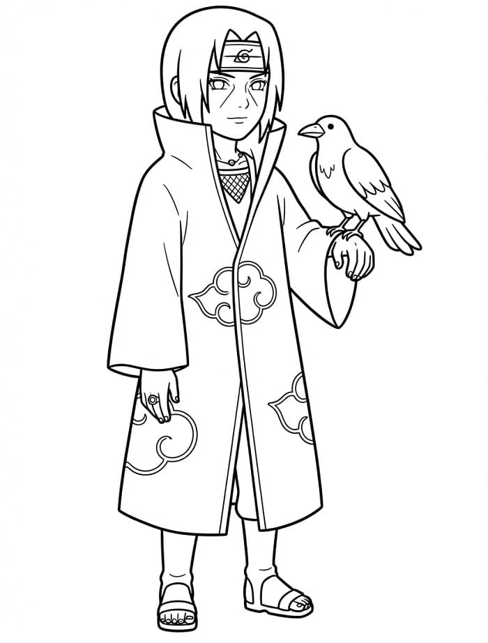 Itachi gratis te printen
