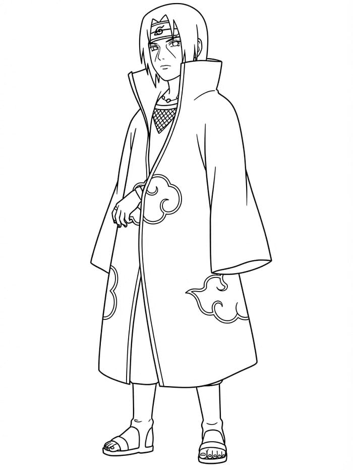 Itachi om te printen