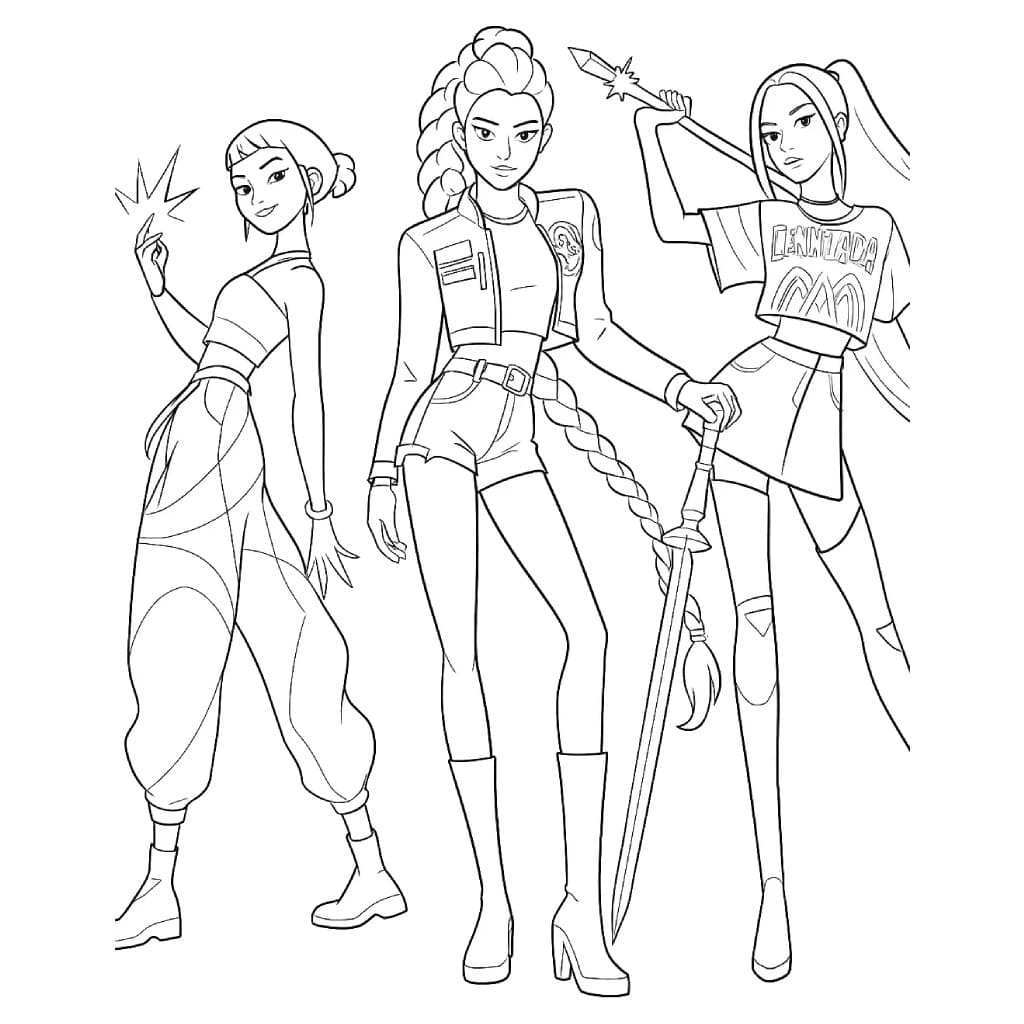 KPop Demon Hunters voor kinderen