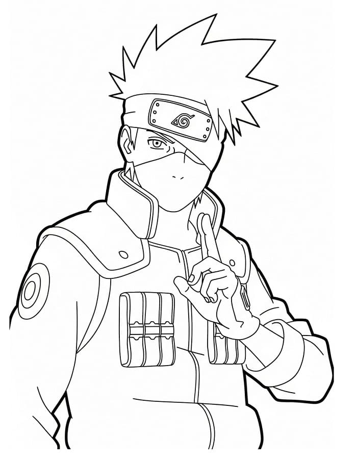 Kakashi om af te drukken