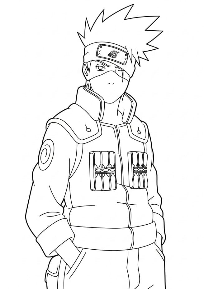 Kakashi om te printen