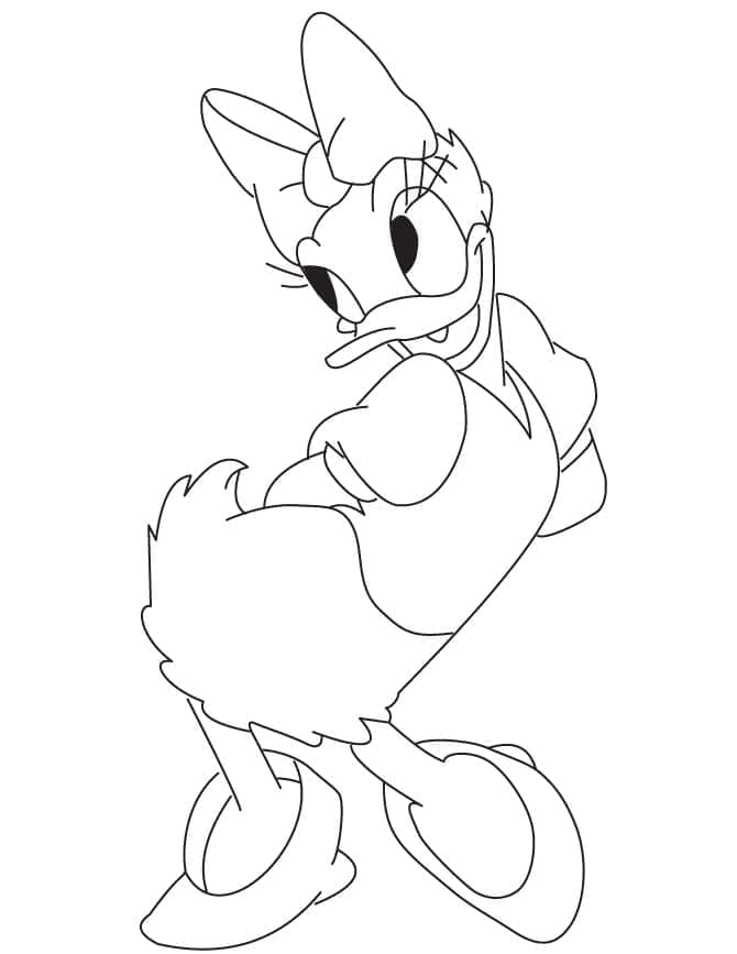Katrien Duck uit Disney