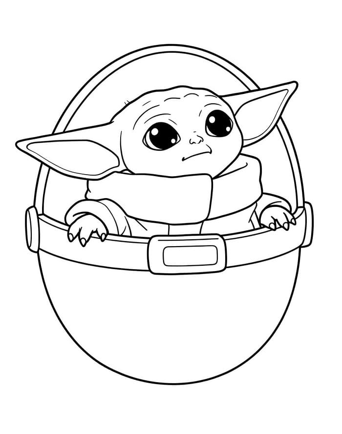 Kawaii Baby Yoda