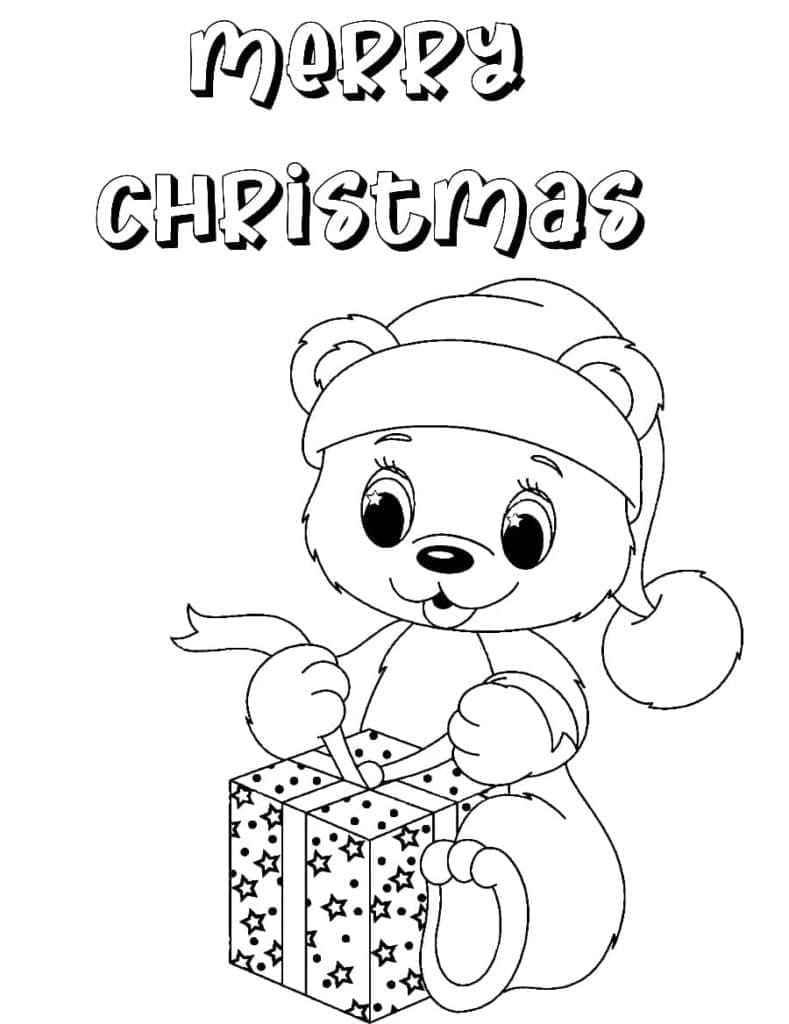 Kerst om te printen