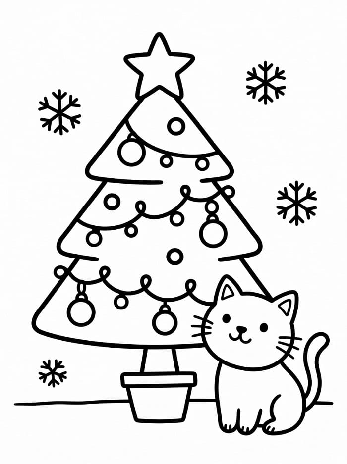Kerstboom printen