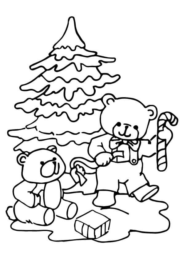 Kerstboom voor kinderen van 3 jaar