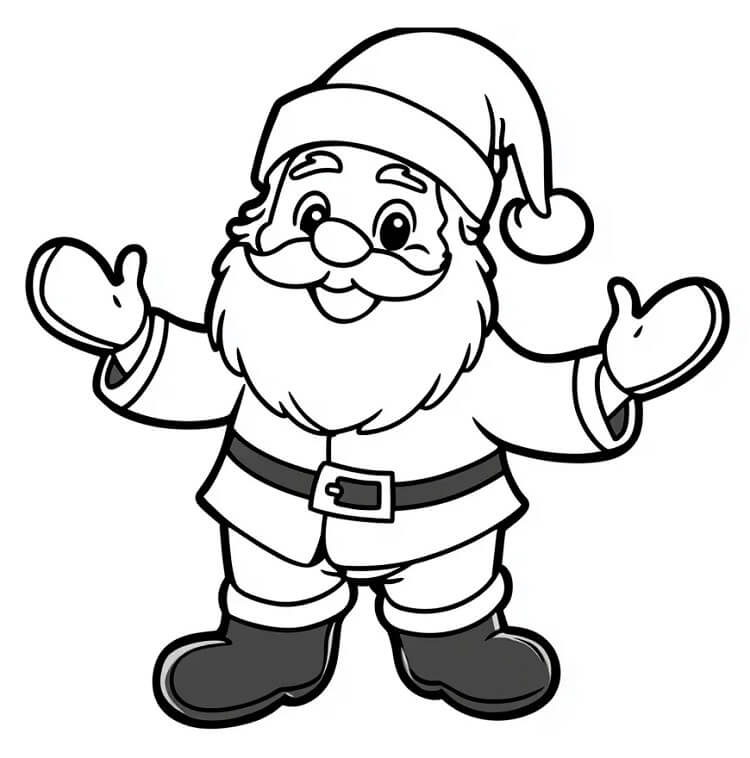 Kerstman voor kinderen van 4 jaar