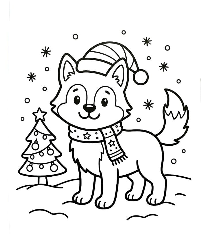 Kerstwolf