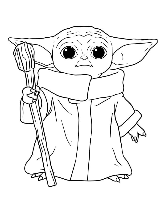 Kleine Baby Yoda