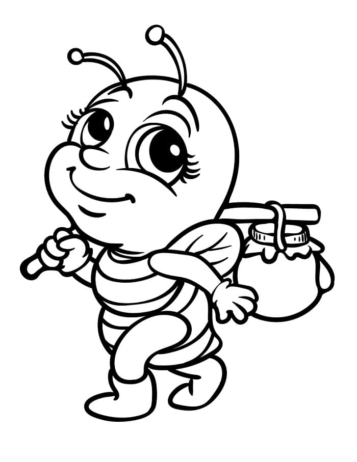 Kleine Schattige Bij