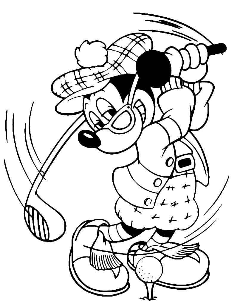 Kleine Schattige Mickey Mouse