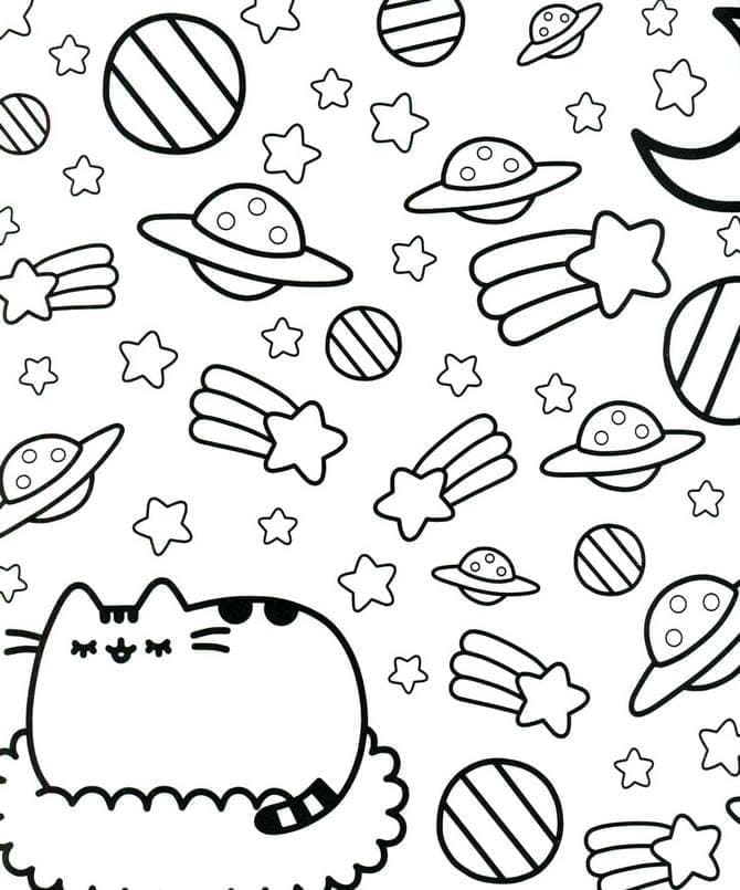 Kleine Schattige Pusheen