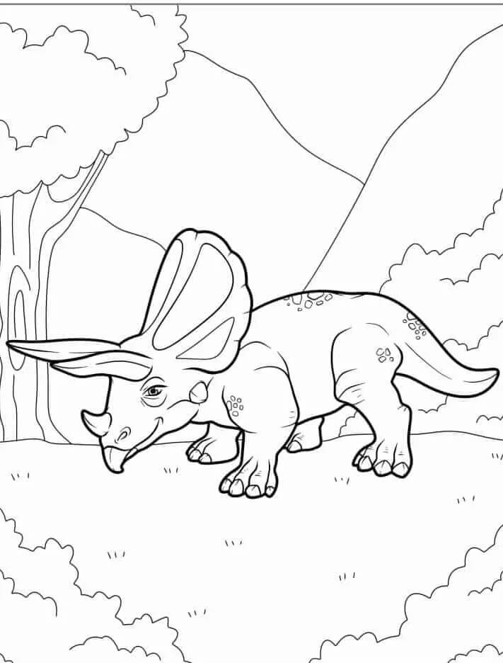 Kostenloze Dinosaurus om te Printen