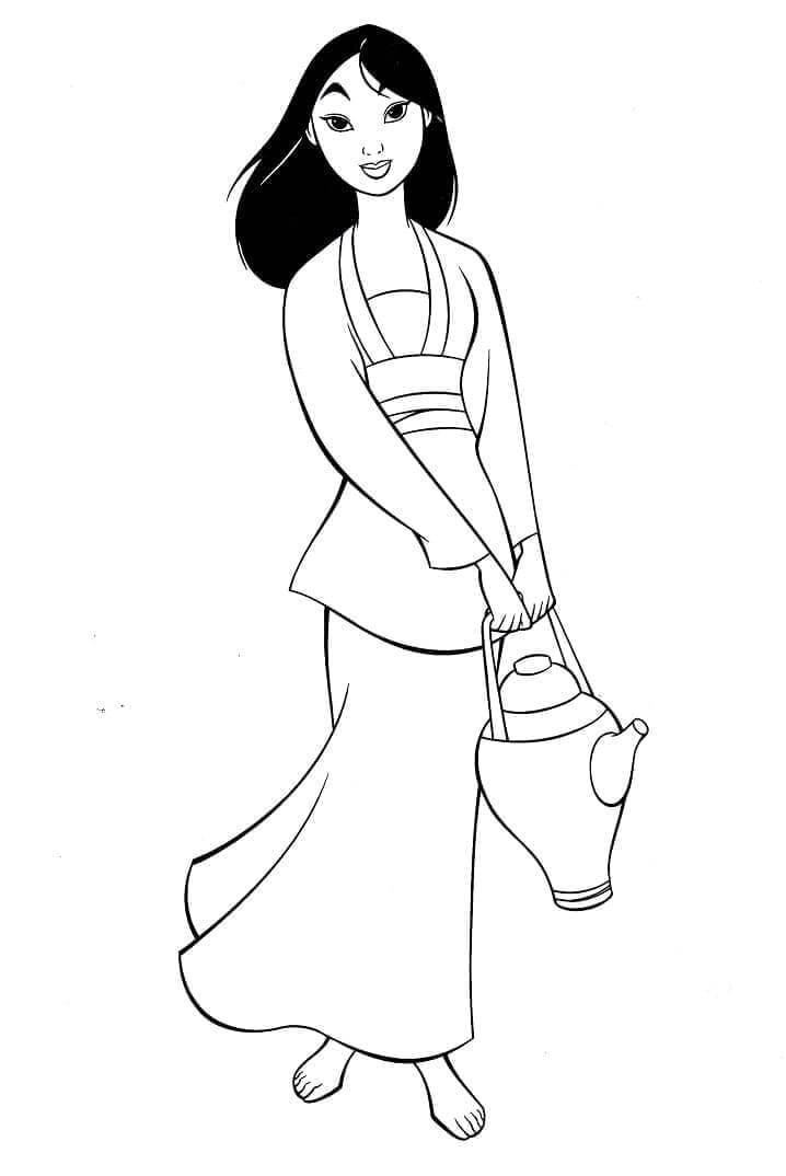 Kostenloze Mulan om te Printen