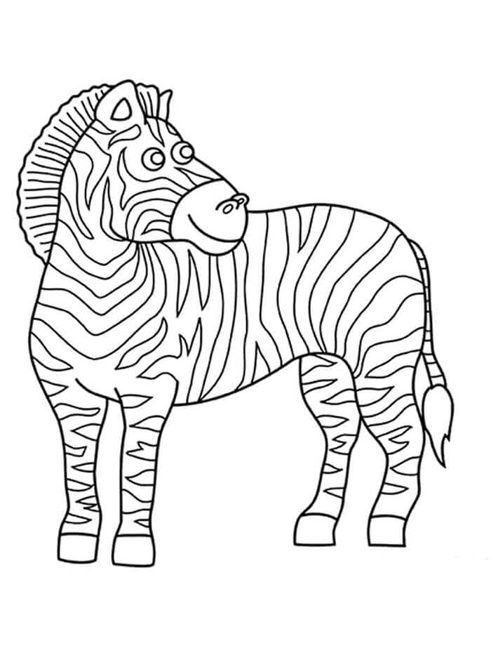 Kostenloze Zebra om te Printen