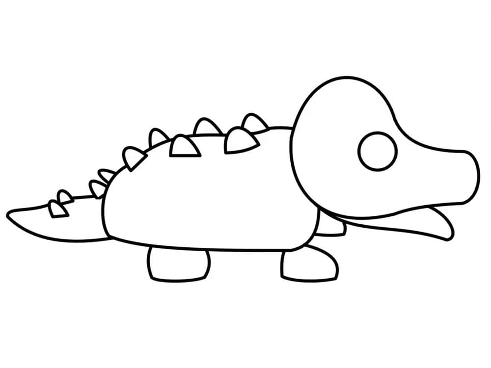 Krokodil uit Adopt Me