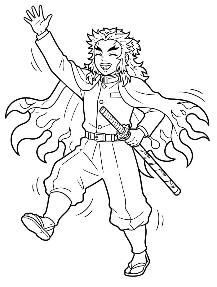 Kyojuro Rengoku Demon Slayer