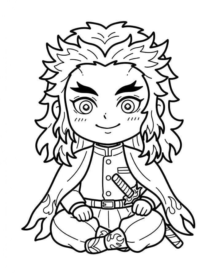 Kyojuro Rengoku in Demon Slayer