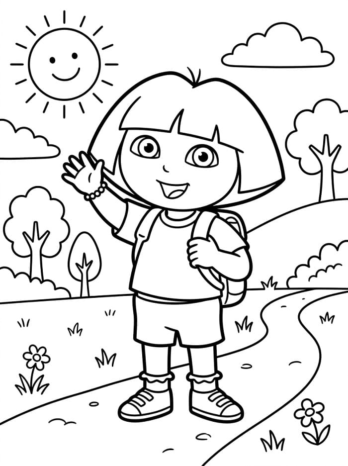 Lachende Dora